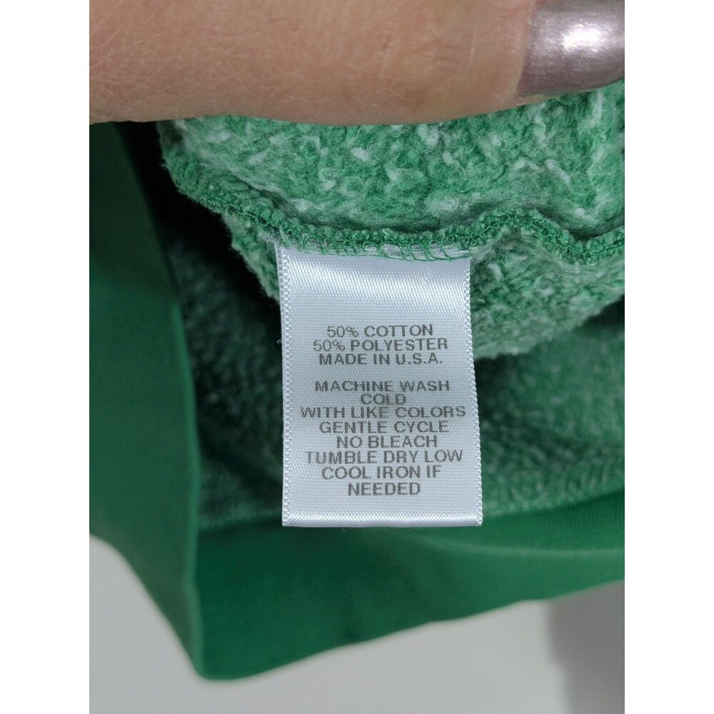 Aviator Nation 4 Stripe Zip Up Hoodie Kelly Green Sz M * Fits Like S Distressed - Picture 12 of 14